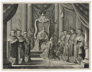 Donazione della Corona imperiale alla città di Amsterdam, 1638